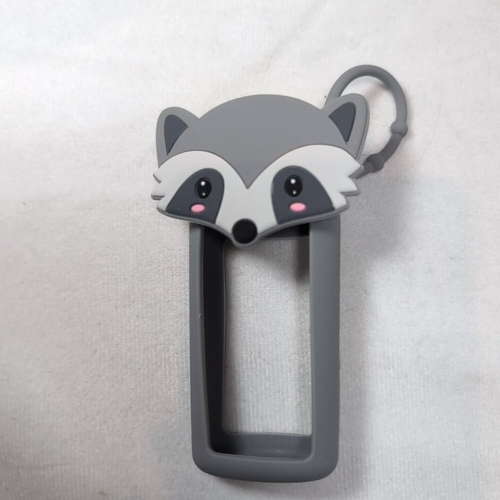 Young Living Racoon Thieves Holder Silicone Sleeve Hand Sanitizer Animal Oils